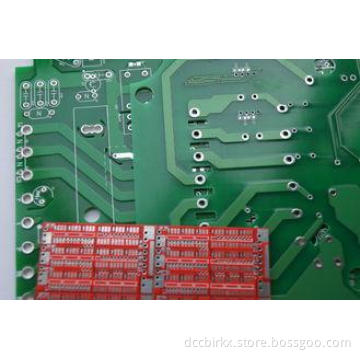 Red Solder Mask High Current Copper Printed Circuit Board W